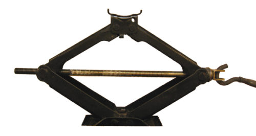 Scissors Jack for Adjustable Height Workbench